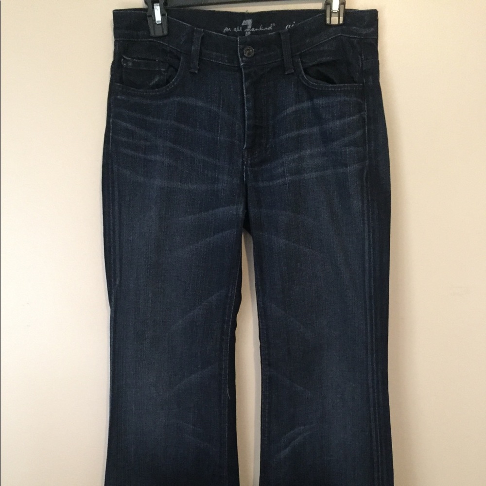7 For All Mankind *Ginger* Wide Leg Jeans